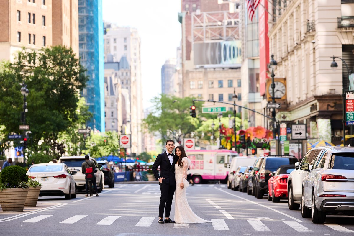 Couple on a New York City street